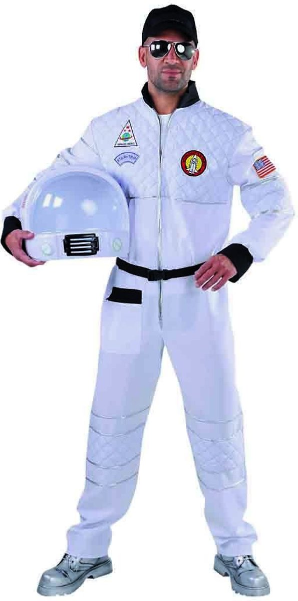 Science Fiction & Space Kostuum | Neil Armstrong Apollo Astronaut | Man | Extra Small | Carnaval kostuum | Verkleedkleding